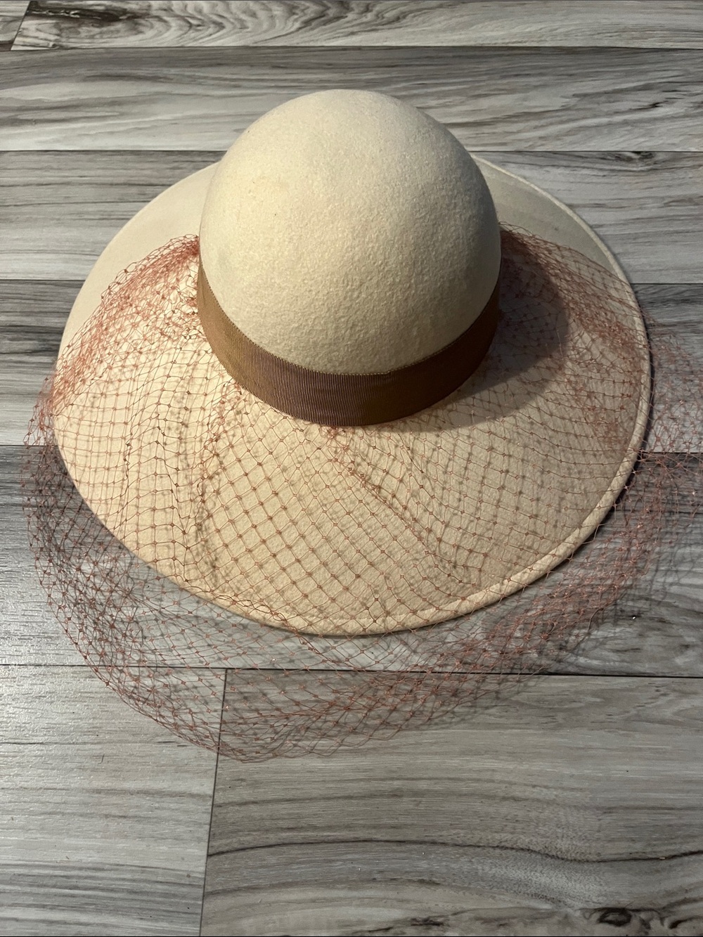 Joe Bill Miller Cream Hat w/Netting